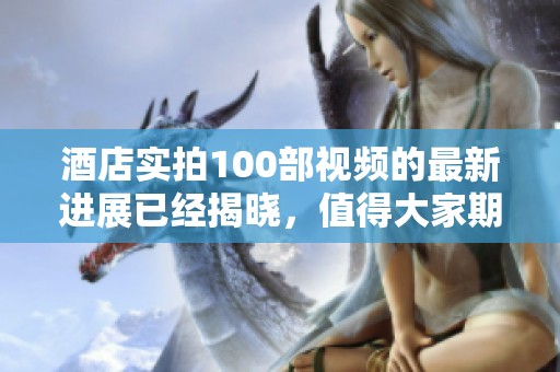 酒店实拍100部视频的最新进展已经揭晓，值得大家期待和关注的内容很多