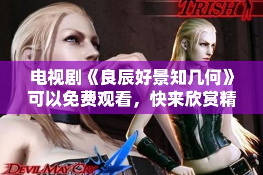 电视剧《良辰好景知几何》可以免费观看，快来欣赏精彩内容吧！
