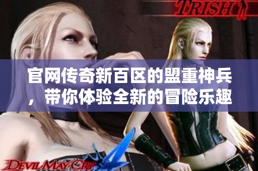 官网传奇新百区的盟重神兵，带你体验全新的冒险乐趣