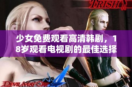 少女免费观看高清韩剧，18岁观看电视剧的最佳选择