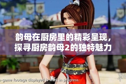 韵母在厨房里的精彩呈现，探寻厨房韵母2的独特魅力
